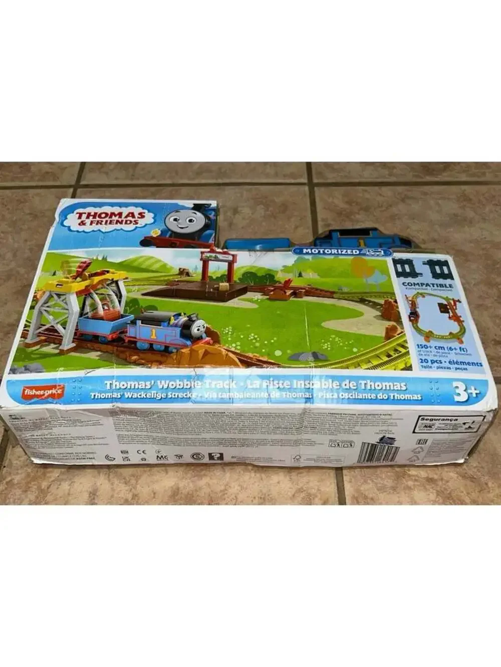 Thomas & Friends Motorized Thomas Wobble Track Playset NEW Fisher-Price